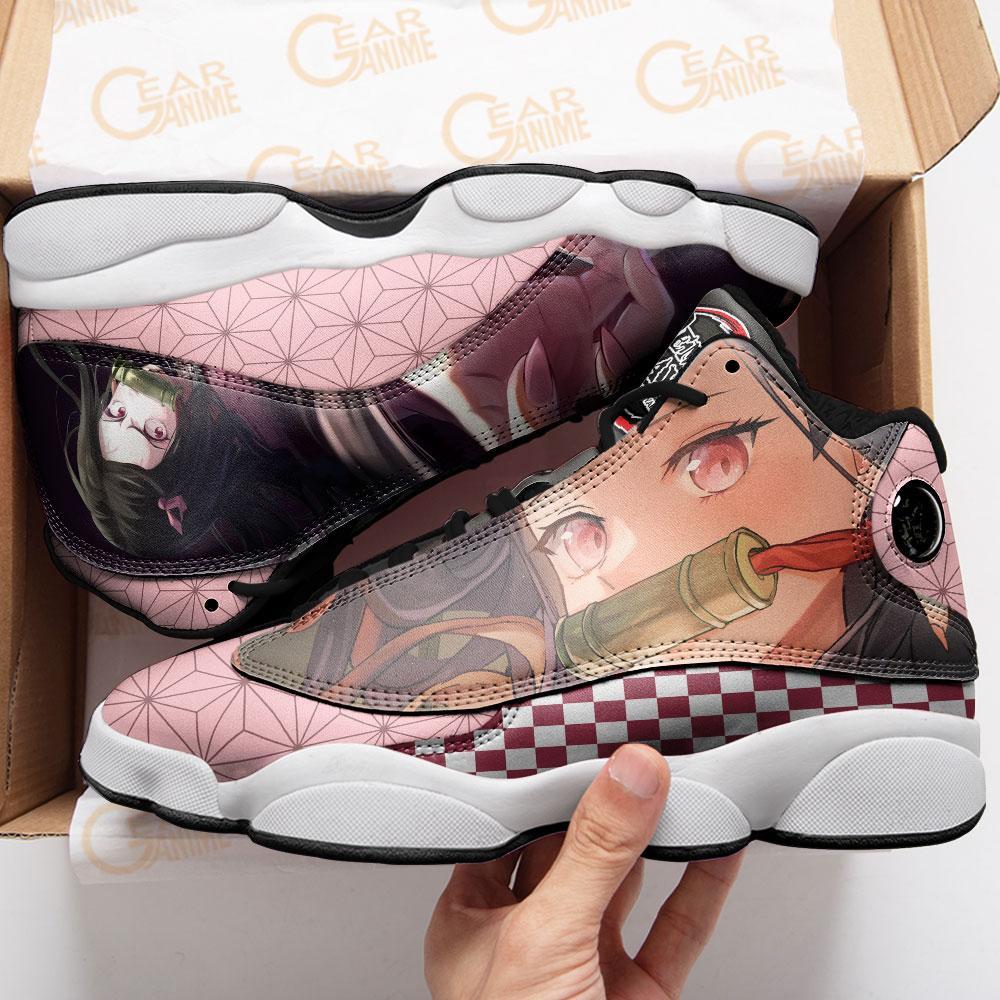 Nezuko Demon Slayer Custom Air Jordan Shoes