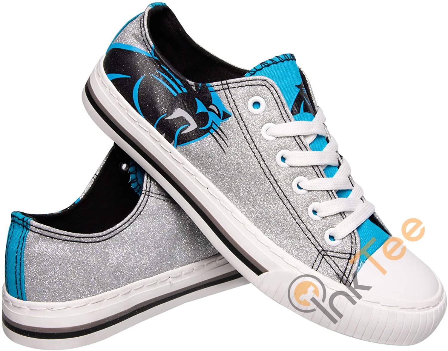 Carolina Panthers Team Low Top Shoes