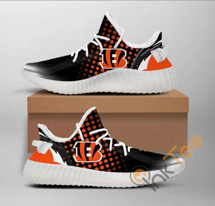 Nfl Cincinnati Bengals Team Big Logo Yeezy Boost