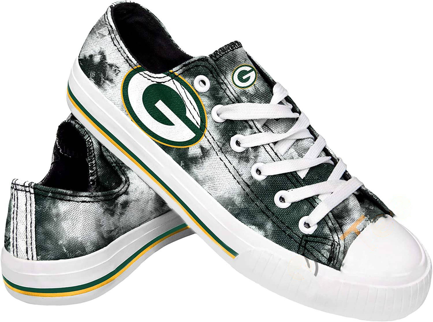 Nfl Green Bay Packers Team Logo Low Top Shoes