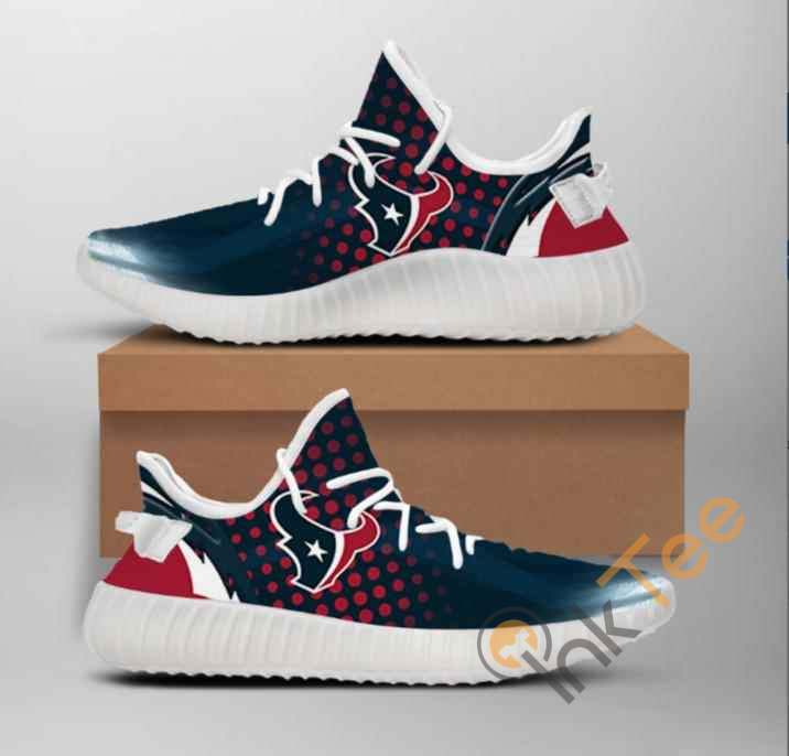 Nfl Houston Texans Team Big Logo Yeezy Boost