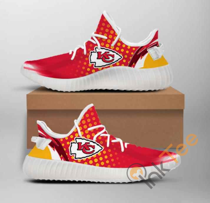Nfl Kansas City Chiefs Team Big Logo Yeezy Boost 5 Nfl Kansas City Chiefs Team Big Logo Yeezy Boost