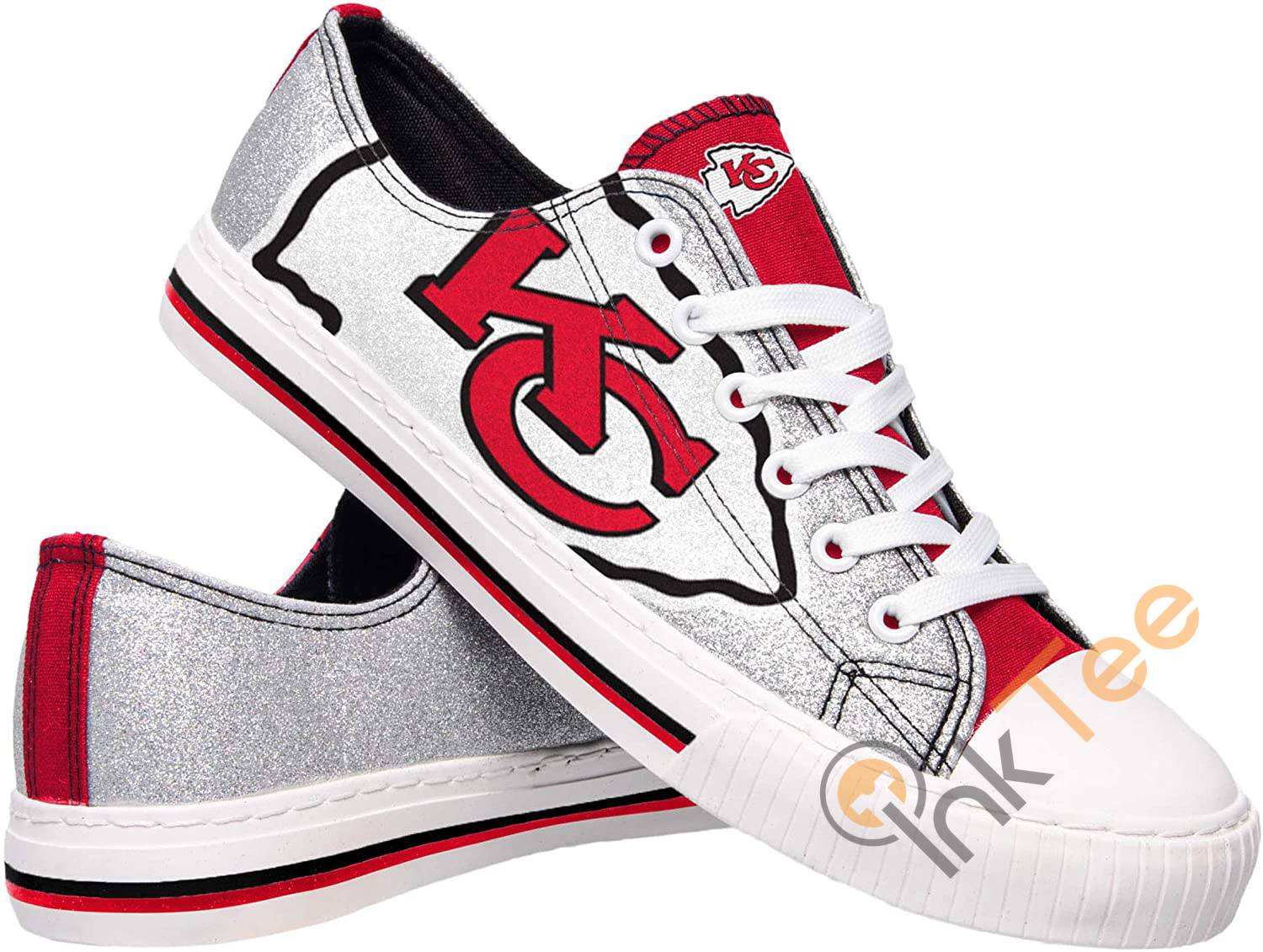 NFL Kansas City Chiefs Team Low Top Shoes
