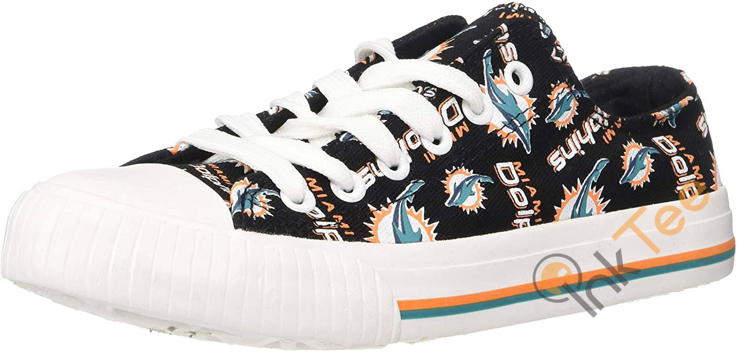 Nfl Miami Dolphins Low Top Shoes