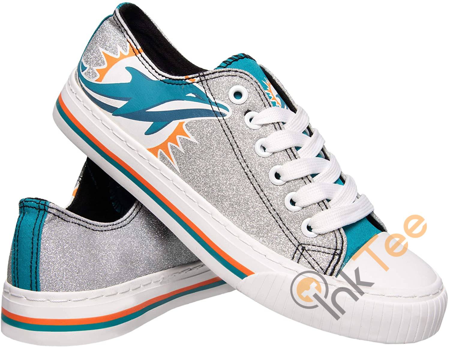 Nfl Miami Dolphins Team Low Top Shoes