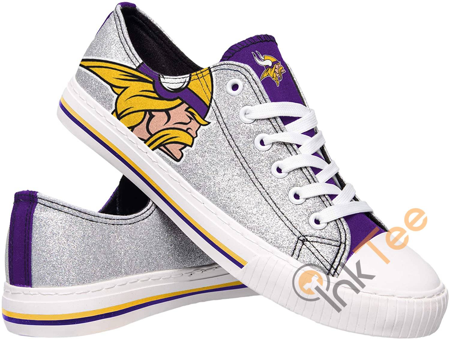 Nfl Minnesota Vikings Team Low Top Shoes