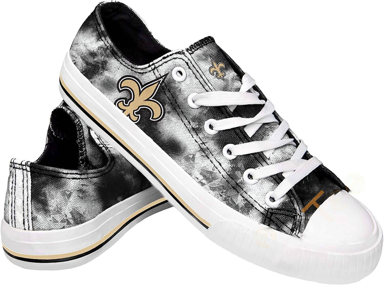 NFL New Orleans Saints Team Logo Low Top Shoes