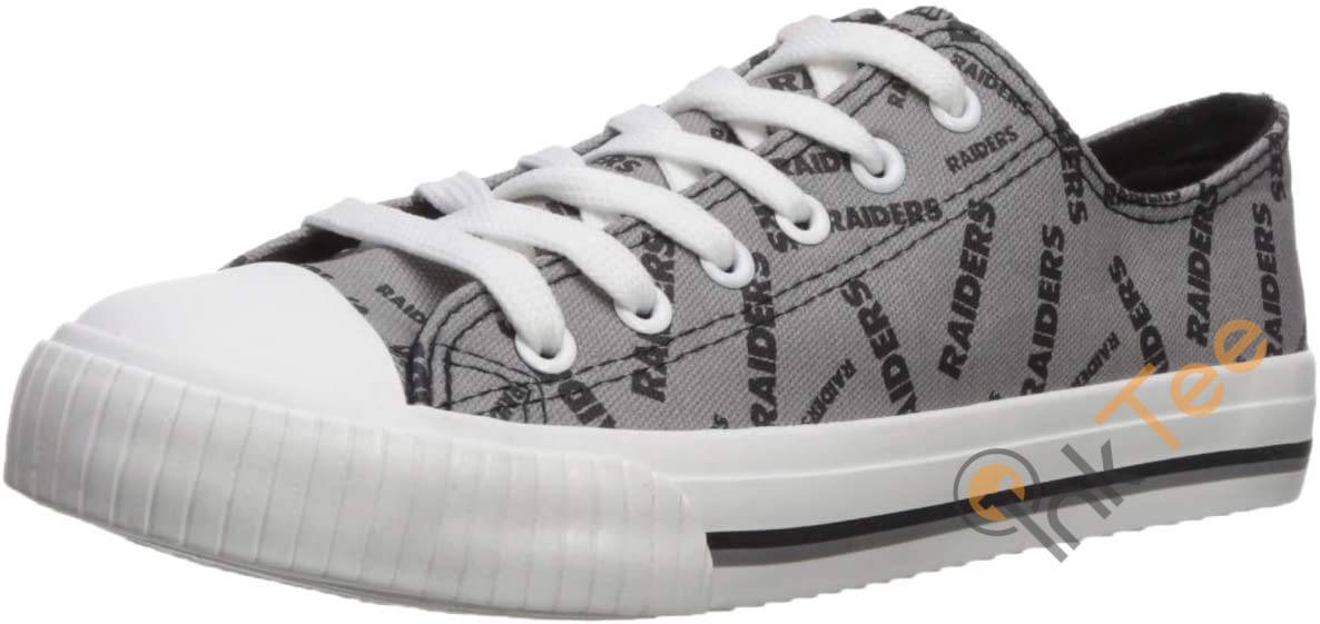 NFL Oakland Raiders Custom Low Top Shoes