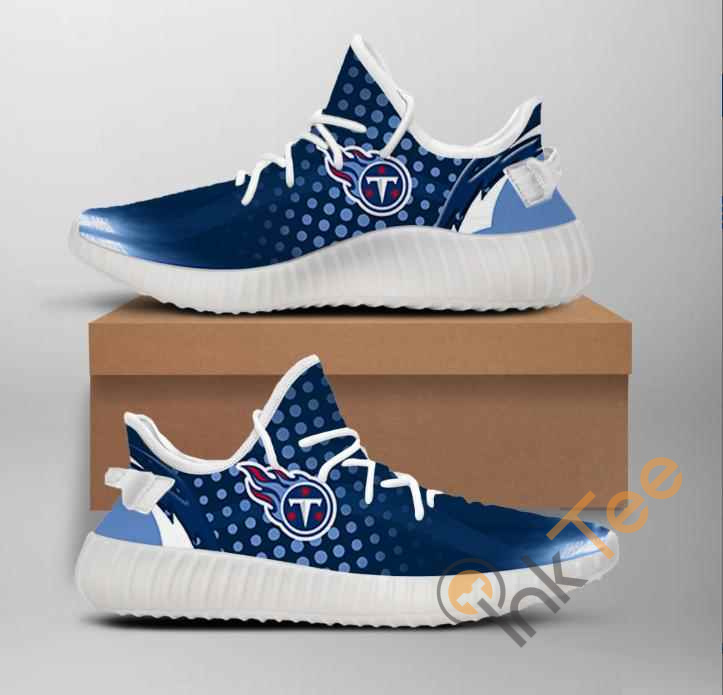 Nfl Tennessee Titans Team Big Logo Yeezy Boost