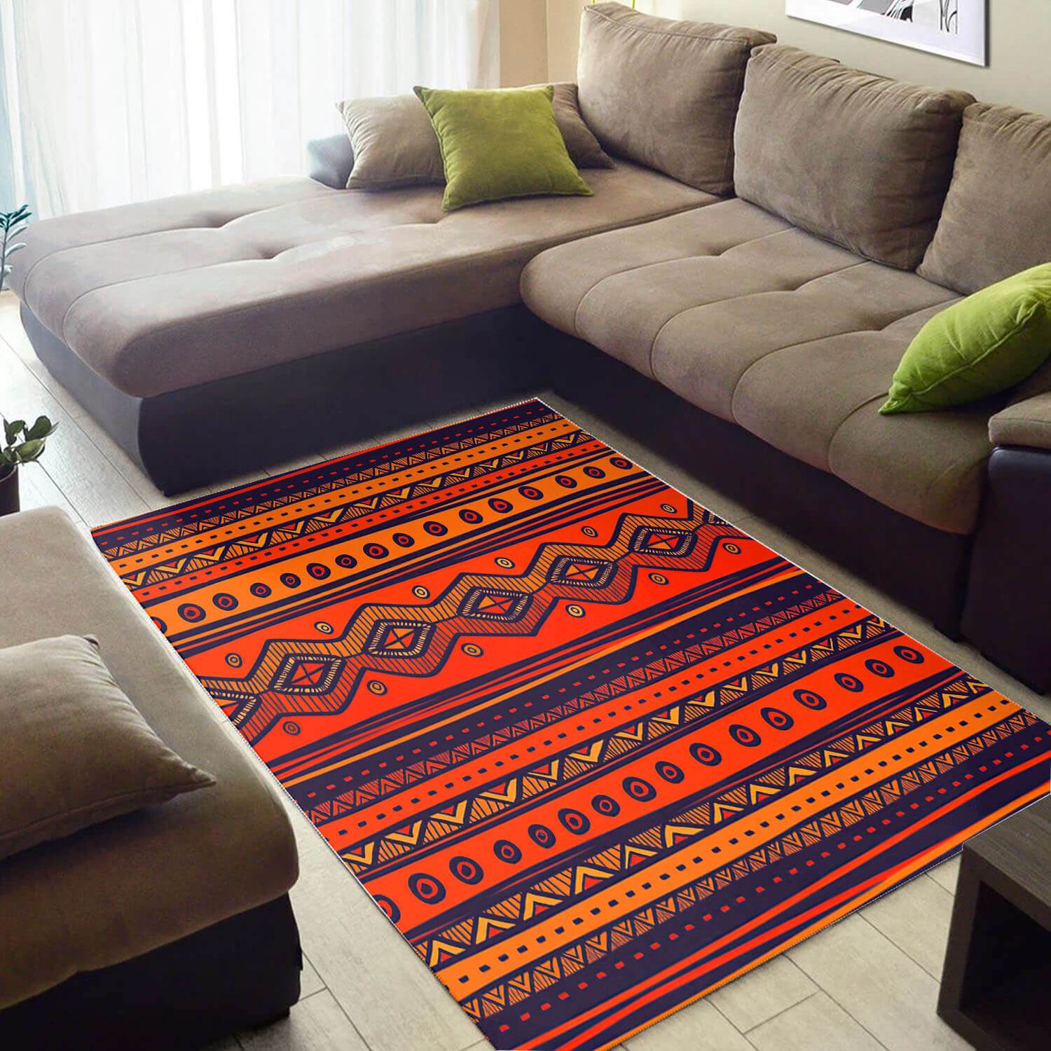Nice African Abstract Style Afrocentric Art Carpet Inspired Home Rug 3 Nice African Abstract Style Afrocentric Art Carpet Inspired Home Rug
