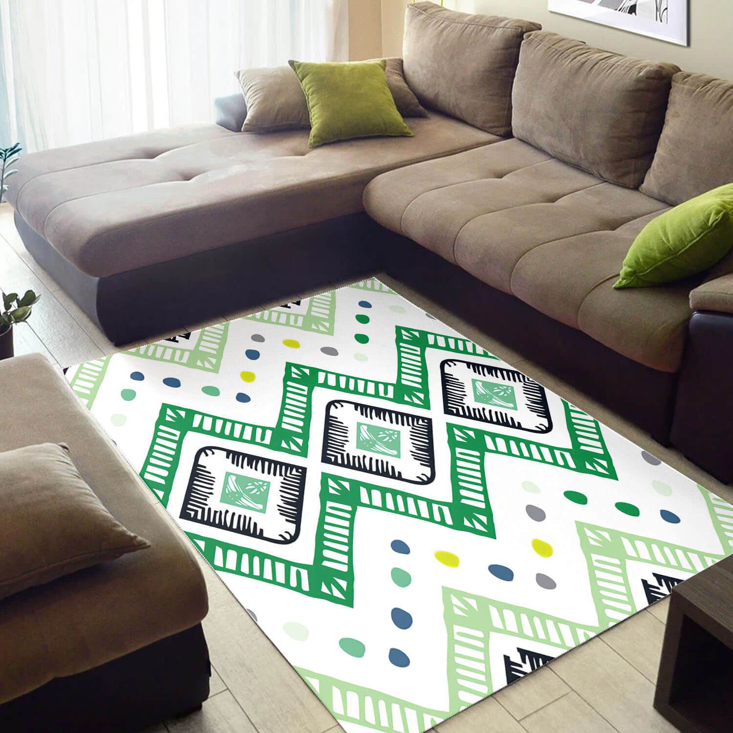 Nice African Afrocentric Pattern Art Themed Carpet Inspired Home Rug 1 Nice African Afrocentric Pattern Art Themed Carpet Inspired Home Rug