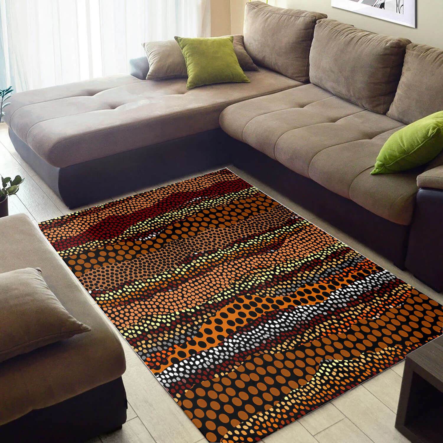 Nice African American Colorful Themed Afrocentric Art Style Area Inspired Living Room Rug 1 Nice African American Colorful Themed Afrocentric Art Style Area Inspired Living Room Rug