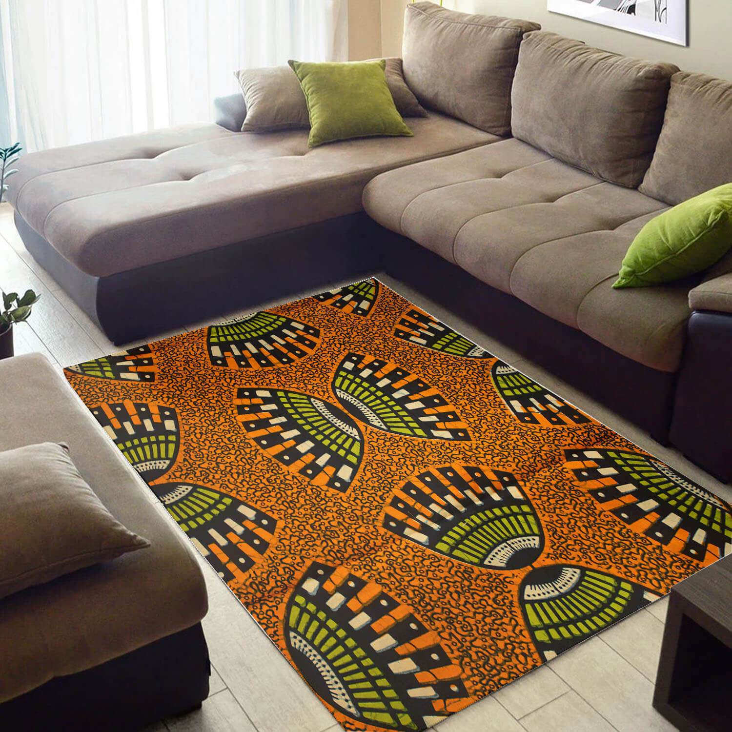 Nice African American Trendy Afrocentric Pattern Art Carpet Themed Home Rug 3 Nice African American Trendy Afrocentric Pattern Art Carpet Themed Home Rug