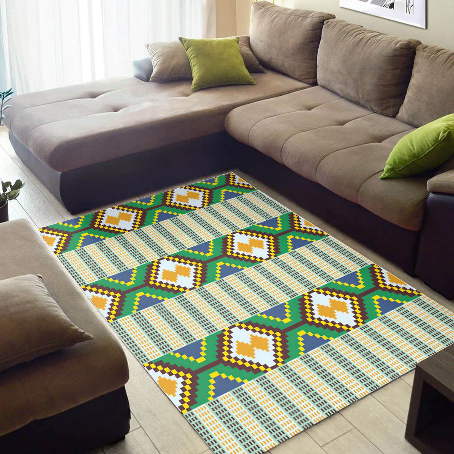 Nice African Style Colorful Afro American Afrocentric Art Large Themed Home Rug 2 Nice African Style Colorful Afro American Afrocentric Art Large Themed Home Rug