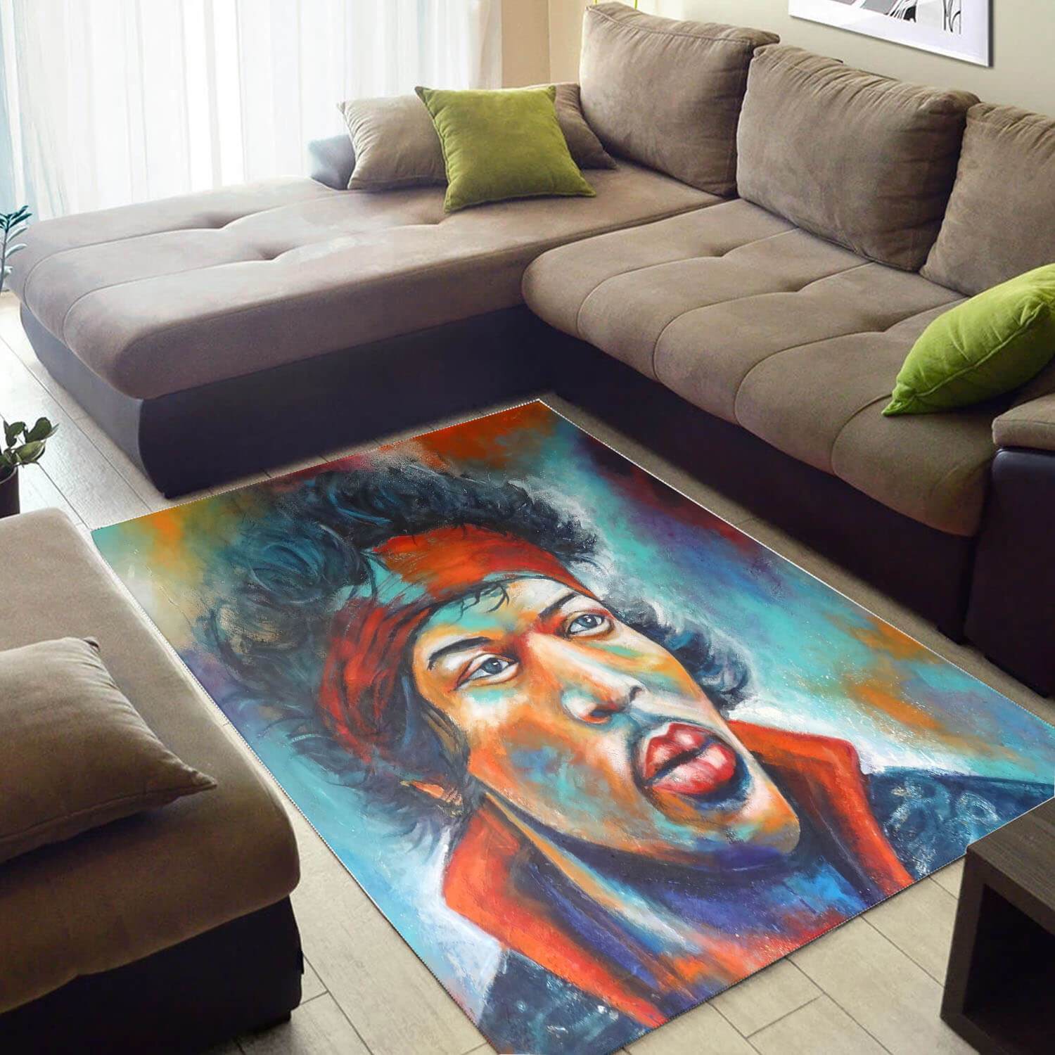 Nice African Style Cute American Melanin Girl Floor House Rug 3 Nice African Style Cute American Melanin Girl Floor House Rug