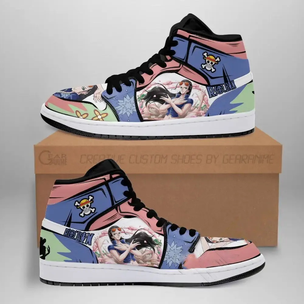 Nico Robin Straw Hat Priates One Piece Anime Amazon Air Jordan Shoes