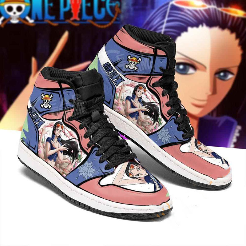 Nico Robin Straw Hat Priates One Piece Sneakers Anime Air Jordan Shoes 6 Nico Robin Straw Hat Priates One Piece Sneakers Anime Air Jordan Shoes
