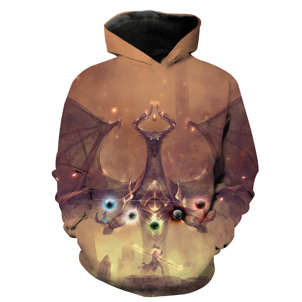 Nicol Bolas Magic The Gathering Nicol Bolas Hoodie 3D