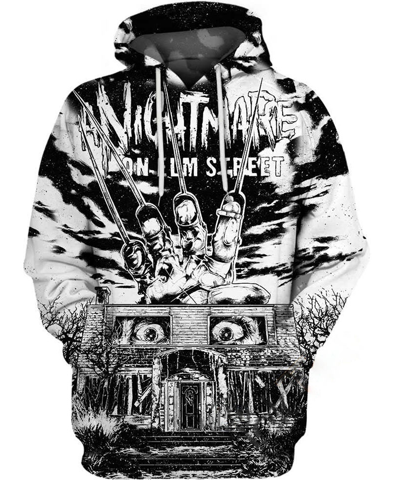 Nightmare On Elm Street Hoodie 3D