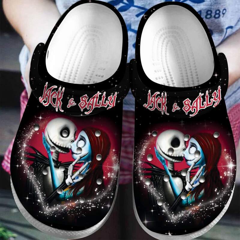 Nightmares Jack Sally Personalised Crocs Clog Shoes 2 Nightmares Jack Sally Personalised Crocs Clog Shoes