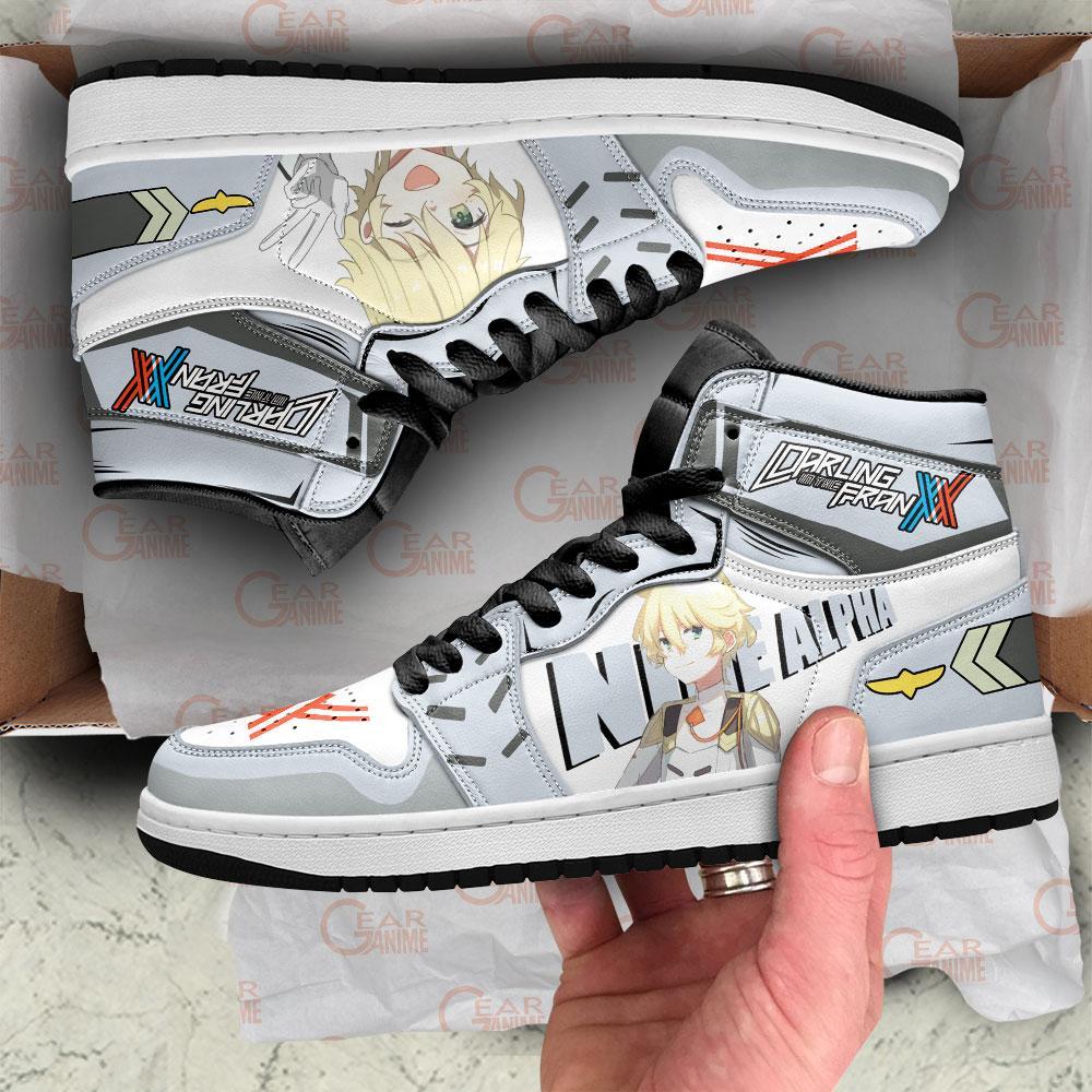 Nine Alpha Darling In The Franxx Sneakers Anime Air Jordan Shoes