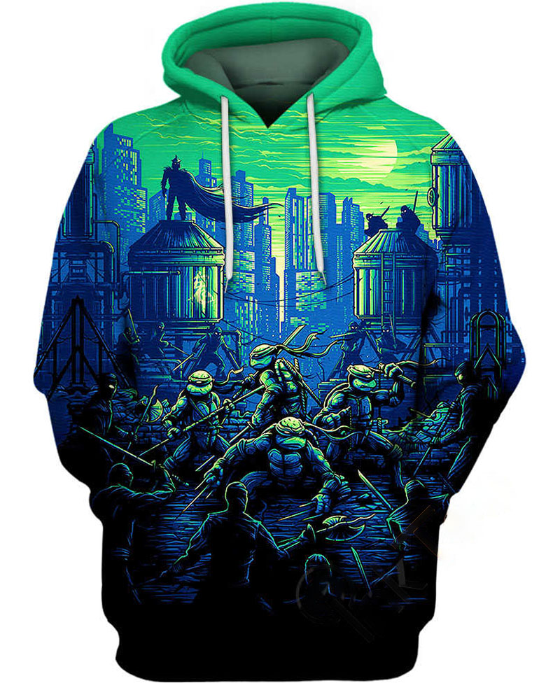 Ninja Turtles Hoodie 3D