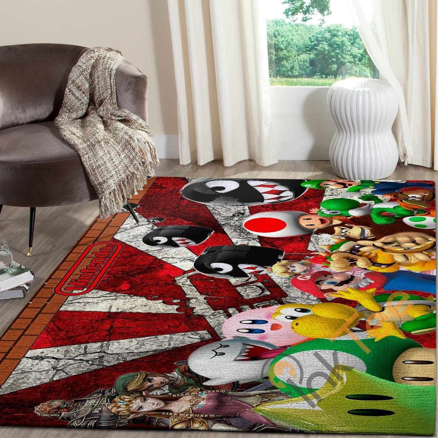 Nintendo Gamer Area Rug