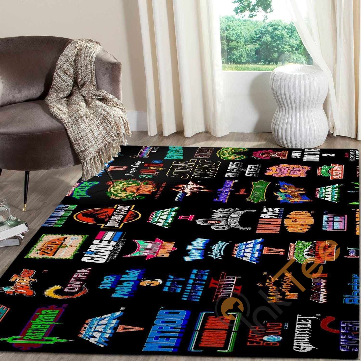 Nintendo Gamer Area Rug