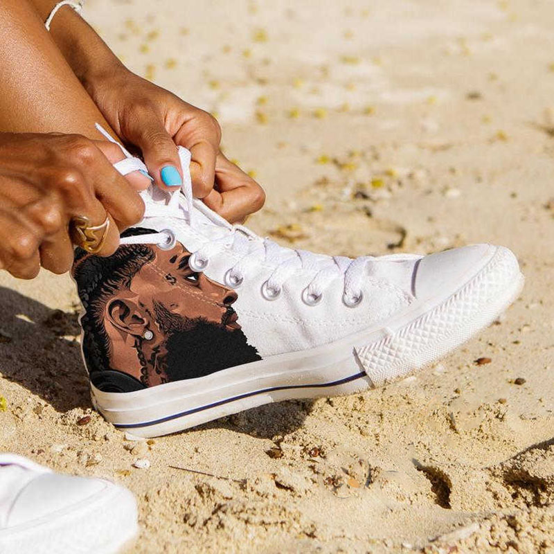 Nipsey Hussle Custom Music High Top Shoes