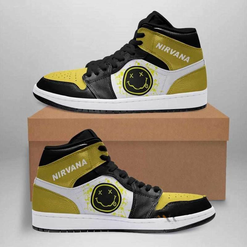 Nirvana Rock Band Custom Air Jordan Shoes