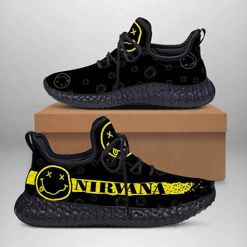 Nirvana Smiley Face Yeezy Boost 3 Nirvana Smiley Face Yeezy Boost