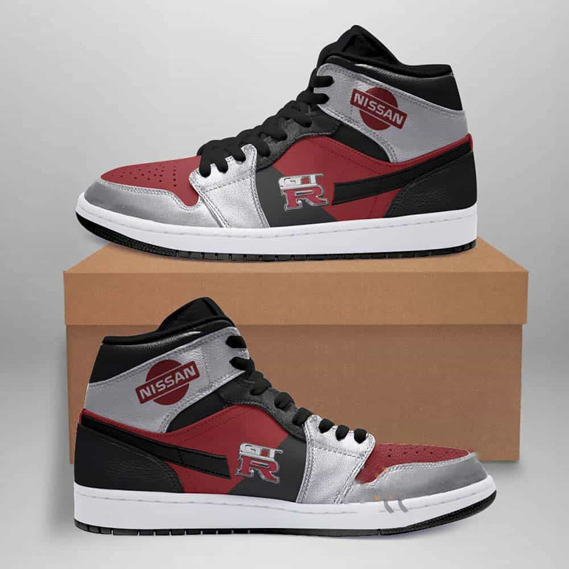 Nissan Gt-r Custom Air Jordan Shoes
