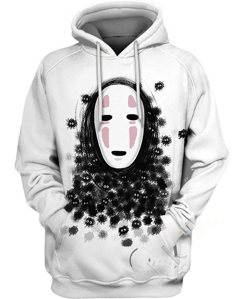 No Face Susuwatari Hoodie 3D