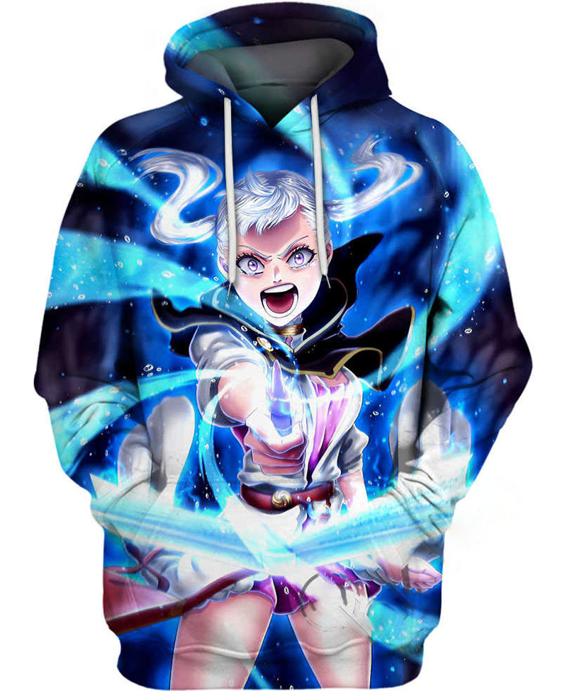Noelle Black Clover Hoodie 3D