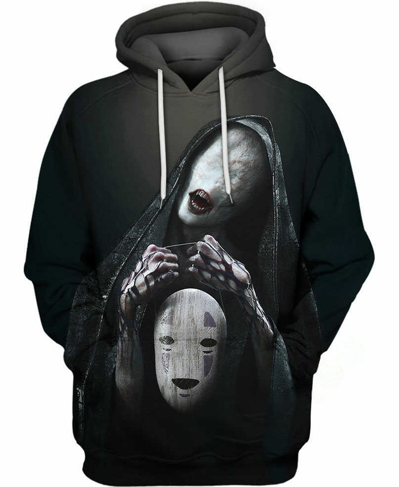 No-face Hoodie 3D
