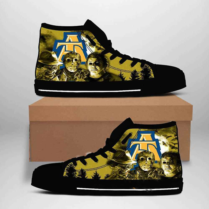 North Carolina At Aggies Ncaa High Top Shoes