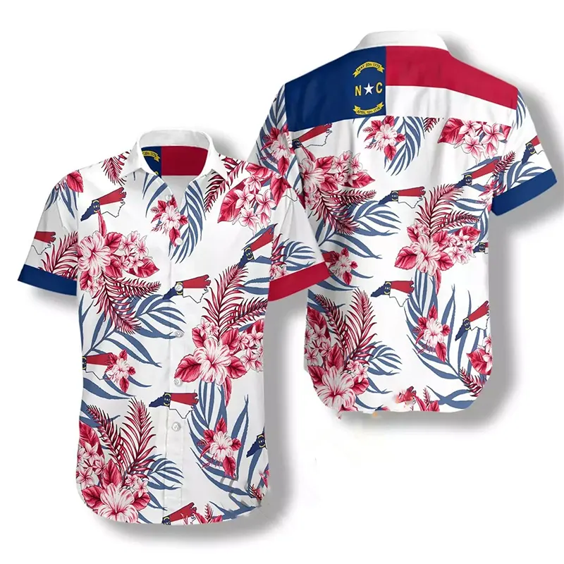 North Carolina Proud Hawaiian shirts