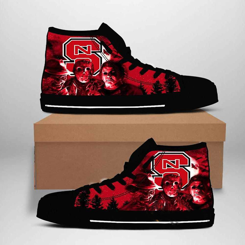 North Carolina State Wolfpack NCAA High Top Shoes