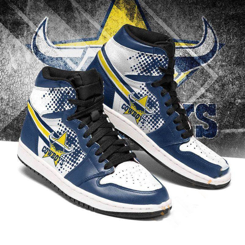 North Queensland Cowboys Custom Sneaker Air Jordan Shoes