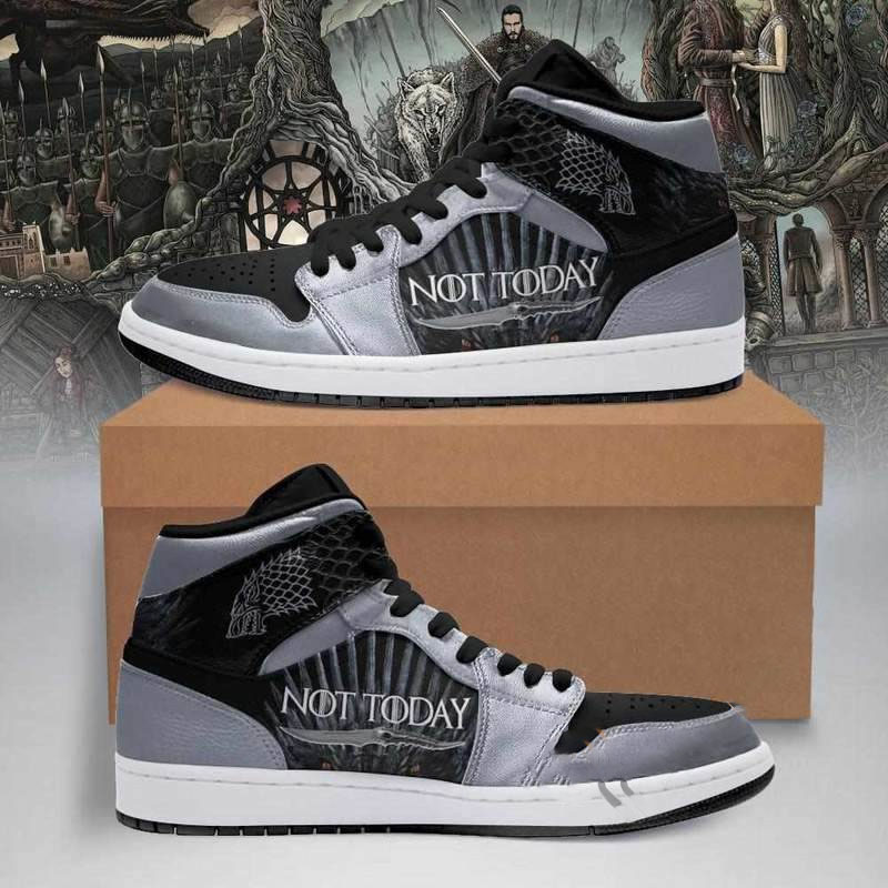 Not Today Game Of Thrones Custom Air Jordan Shoes