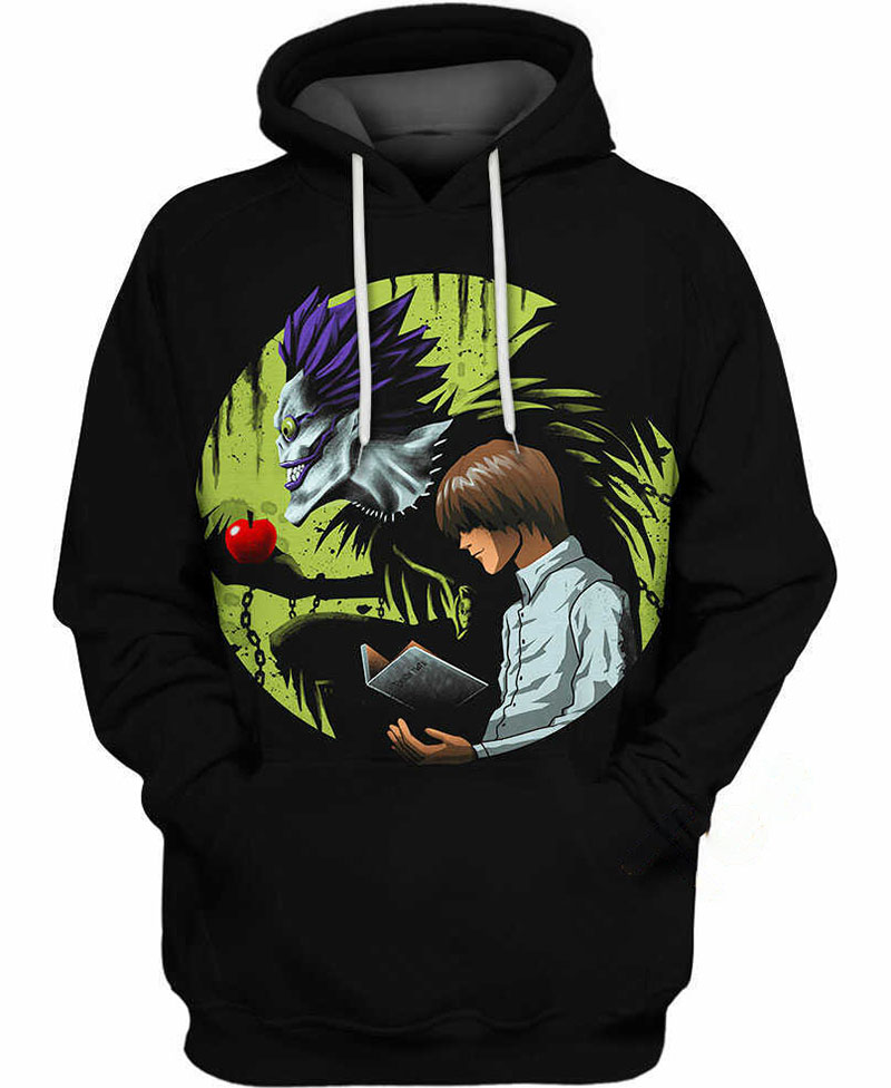 Note Of Death Hoodie 3D