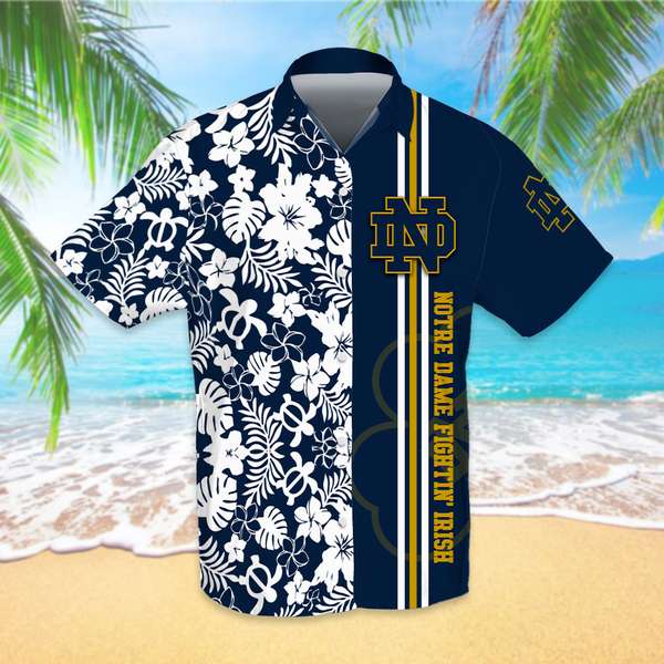 Notre Dame Fighting Irish Custom Hawaiian shirts
