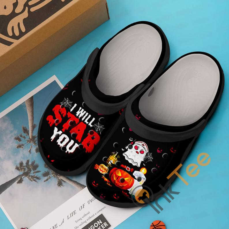 Nurse I Will Stab You Crocs Clog Shoes 4 Nurse I Will Stab You Crocs Clog Shoes