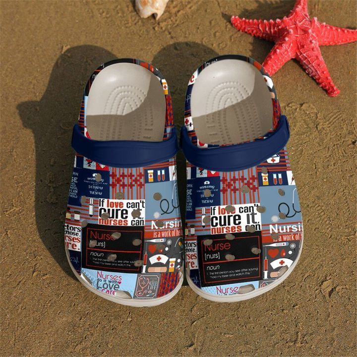 Nurse Love Care Crocs Clog Shoes 4 Nurse Love Care Crocs Clog Shoes
