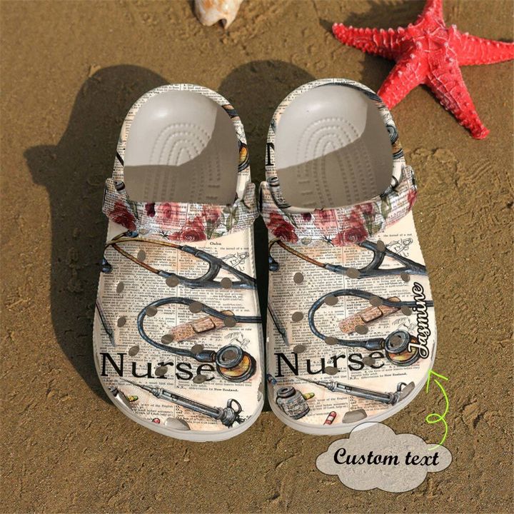 Nurse Personalized Def Crocs Clog Shoes