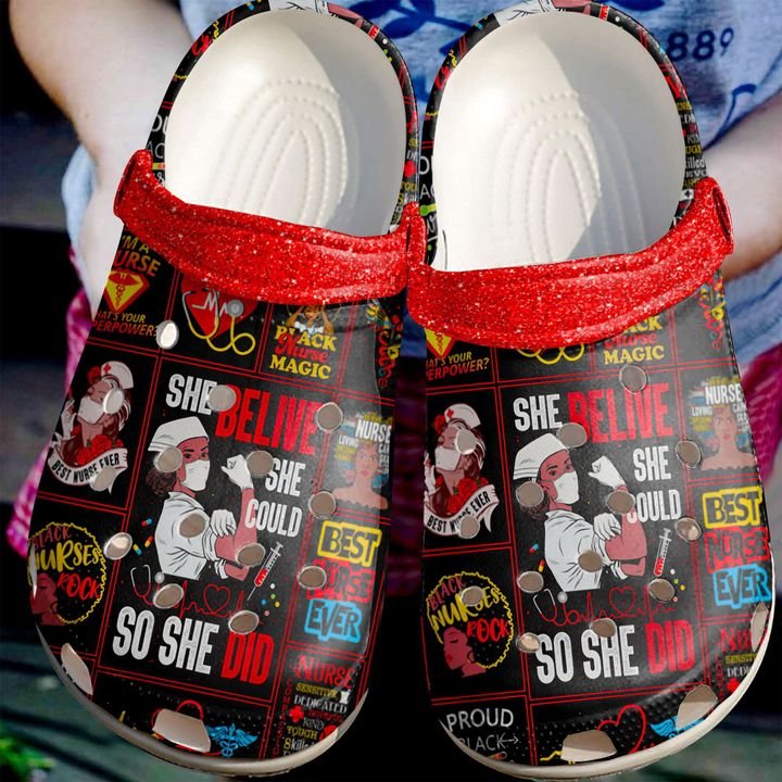 Nurse Superpower Crocs Clog Shoes