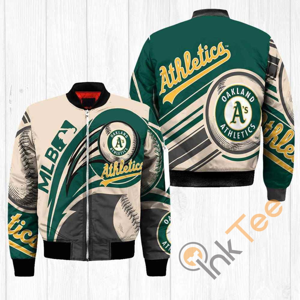 Oakland Athletics MLB Balls Apparel Best Christmas Gift For Fans Bomber Jacket 10 Oakland Athletics MLB Balls Apparel Best Christmas Gift For Fans Bomber Jacket