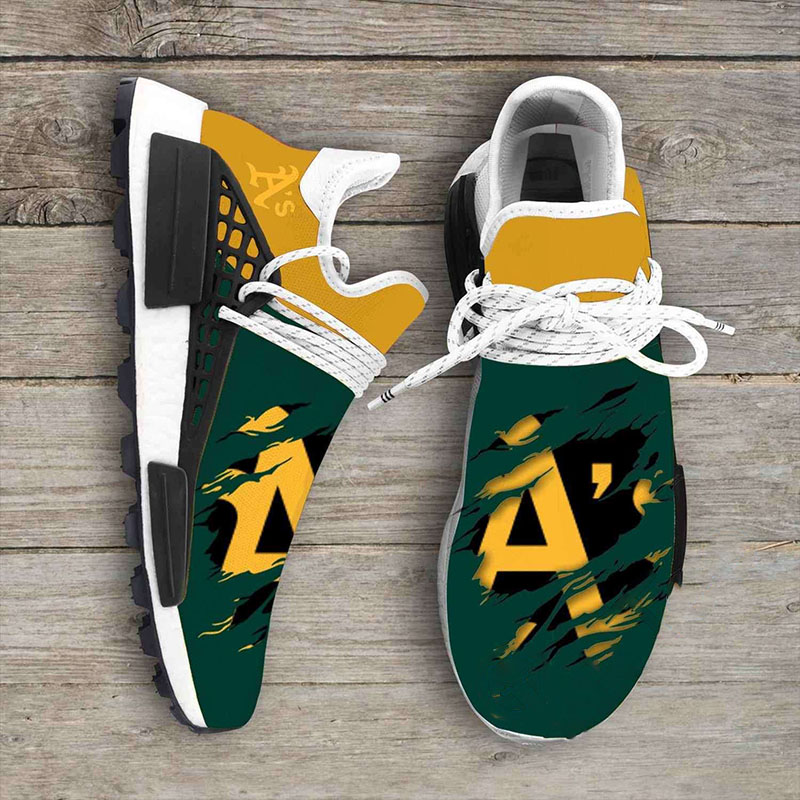 Oakland Athletics Mlb Sport Teams NMD Human Shoes 1 Oakland Athletics Mlb Sport Teams NMD Human Shoes