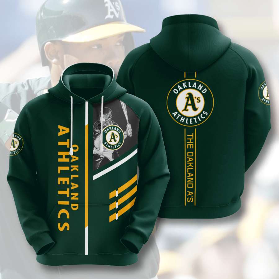 Oakland Athletics Custom Hoodie 3D