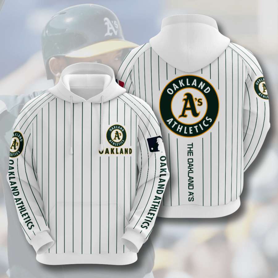 Oakland Athletics Custom Hoodie 3D 7 Oakland Athletics Custom Hoodie 3D